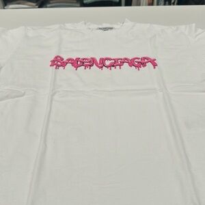Balenciaga 22SS Jelly Graffiti Slime Short Sleeve T-shirt